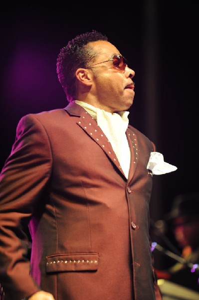 Morris Day and The Time at Austin Urban Music Festival, Butler Park, Austin