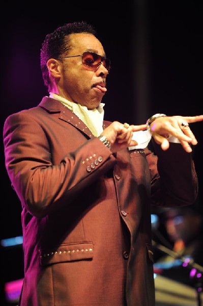 Morris Day and The Time at Austin Urban Music Festival, Butler Park, Austin