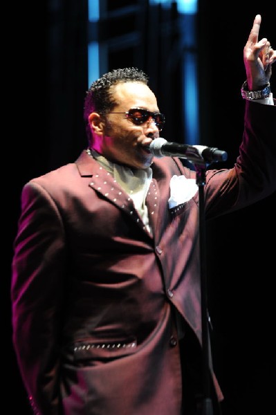 Morris Day and The Time at Austin Urban Music Festival, Butler Park, Austin