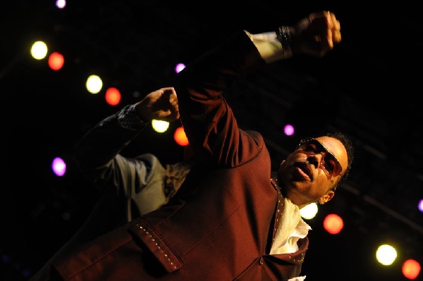 Morris Day and The Time at Austin Urban Music Festival, Butler Park, Austin