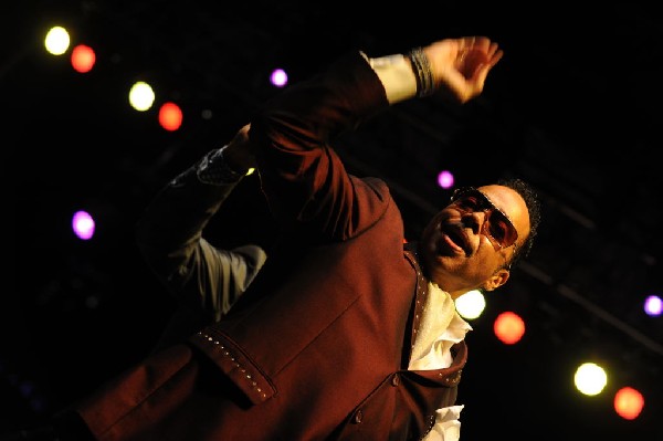 Morris Day and The Time at Austin Urban Music Festival, Butler Park, Austin