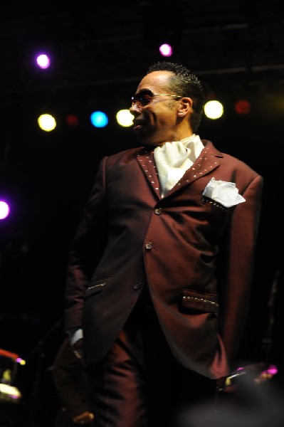 Morris Day and The Time at Austin Urban Music Festival, Butler Park, Austin