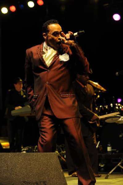 Morris Day and The Time at Austin Urban Music Festival, Butler Park, Austin