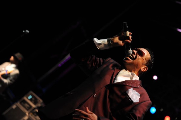 Morris Day and The Time at Austin Urban Music Festival, Butler Park, Austin