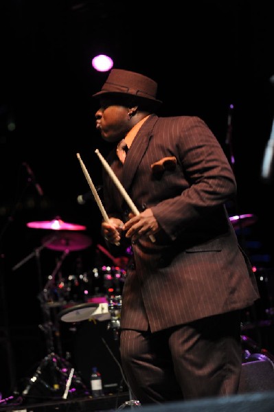 Morris Day and The Time at Austin Urban Music Festival, Butler Park, Austin