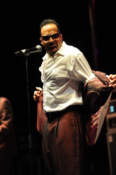 Morris Day and The Time at Austin Urban Music Festival, Butler Park, Austin