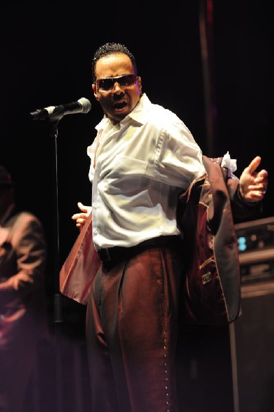 Morris Day and The Time at Austin Urban Music Festival, Butler Park, Austin