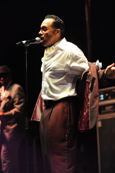 Morris Day and The Time at Austin Urban Music Festival, Butler Park, Austin