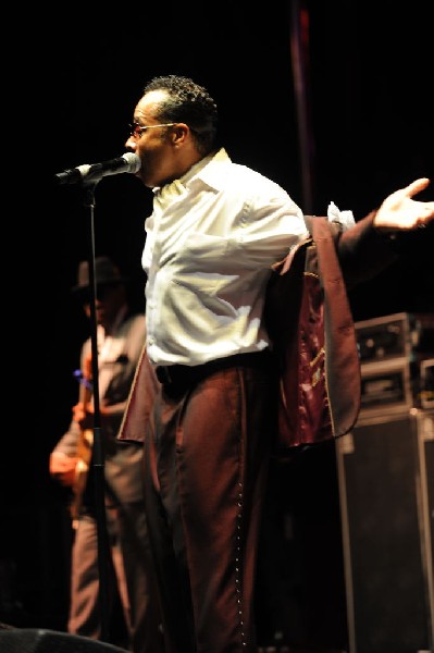 Morris Day and The Time at Austin Urban Music Festival, Butler Park, Austin