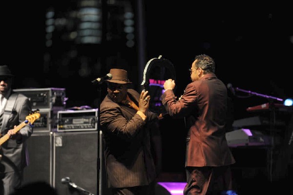 Morris Day and The Time at Austin Urban Music Festival, Butler Park, Austin