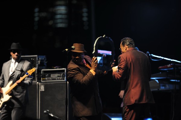 Morris Day and The Time at Austin Urban Music Festival, Butler Park, Austin