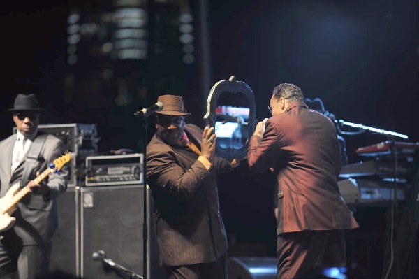 Morris Day and The Time at Austin Urban Music Festival, Butler Park, Austin