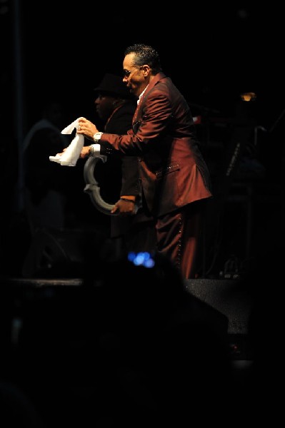 Morris Day and The Time at Austin Urban Music Festival, Butler Park, Austin