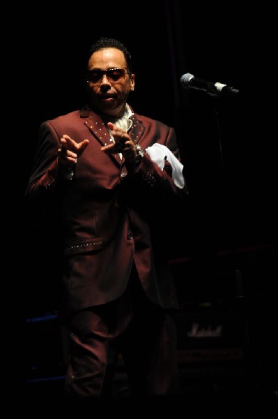 Morris Day and The Time at Austin Urban Music Festival, Butler Park, Austin