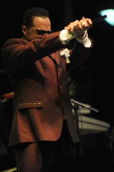 Morris Day and The Time at Austin Urban Music Festival, Butler Park, Austin