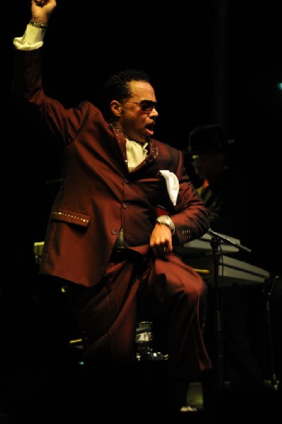 Morris Day and The Time at Austin Urban Music Festival, Butler Park, Austin