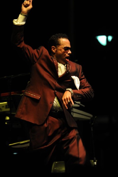 Morris Day and The Time at Austin Urban Music Festival, Butler Park, Austin