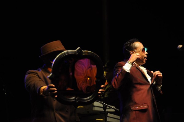 Morris Day and The Time at Austin Urban Music Festival, Butler Park, Austin