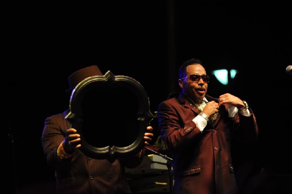 Morris Day and The Time at Austin Urban Music Festival, Butler Park, Austin