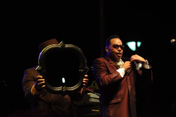 Morris Day and The Time at Austin Urban Music Festival, Butler Park, Austin