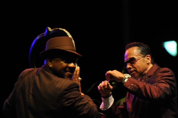 Morris Day and The Time at Austin Urban Music Festival, Butler Park, Austin