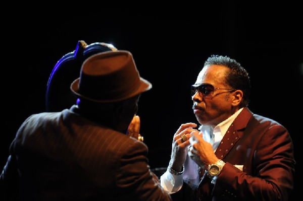 Morris Day and The Time at Austin Urban Music Festival, Butler Park, Austin