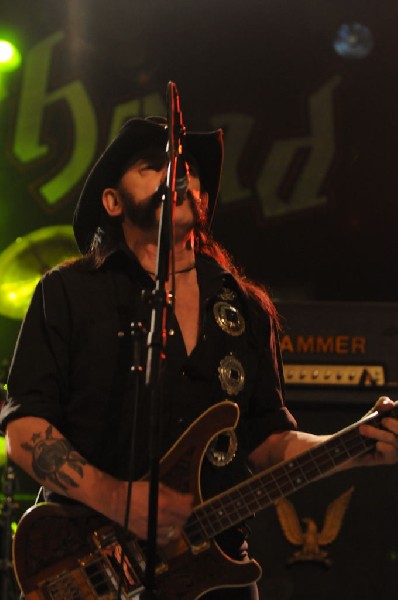 Mot�rhead at Stubb's BarBQ, Austin Texas 03/16/2010