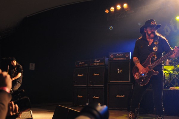 Mot�rhead at Stubb's BarBQ, Austin Texas 03/16/2010