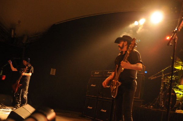 Mot�rhead at Stubb's BarBQ, Austin Texas 03/16/2010