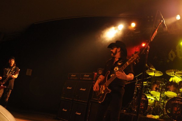 Mot�rhead at Stubb's BarBQ, Austin Texas 03/16/2010