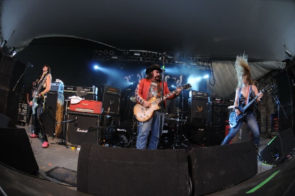 Nashville Pussy at Stubb's BarBQ, Austin, Texas