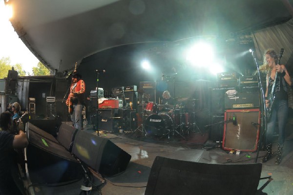 Nashville Pussy at Stubb's BarBQ, Austin, Texas