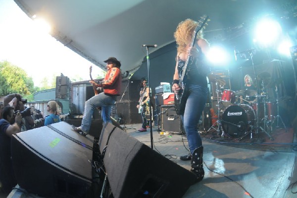 Nashville Pussy at Stubb's BarBQ, Austin, Texas