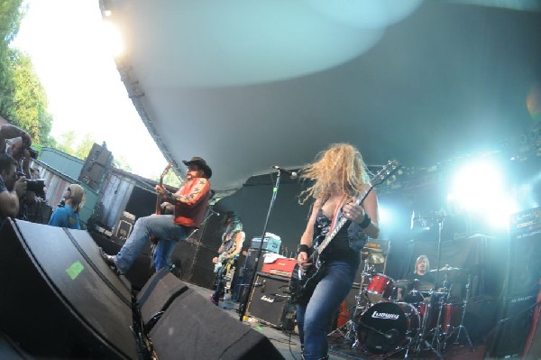 Nashville Pussy at Stubb's BarBQ, Austin, Texas