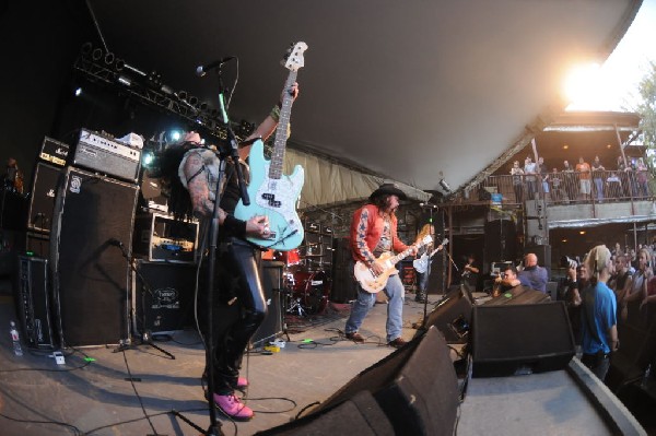 Nashville Pussy at Stubb's BarBQ, Austin, Texas