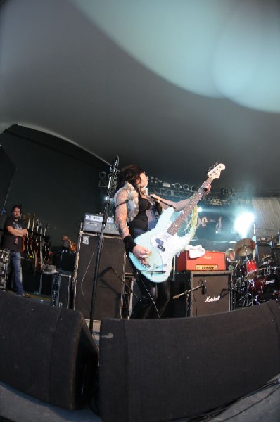 Nashville Pussy at Stubb's BarBQ, Austin, Texas