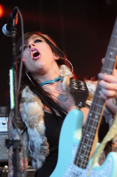 Nashville Pussy at Stubb's BarBQ, Austin, Texas