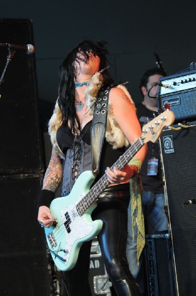 Nashville Pussy at Stubb's BarBQ, Austin, Texas