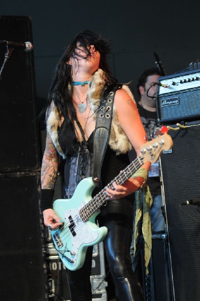 Nashville Pussy at Stubb's BarBQ, Austin, Texas