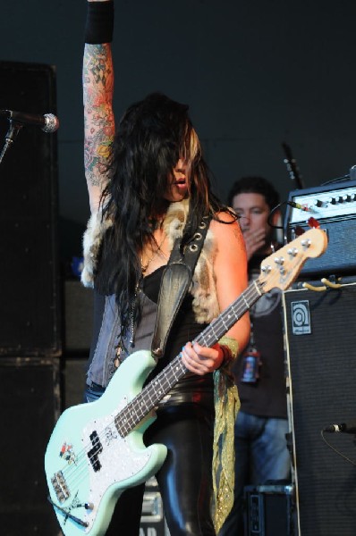 Nashville Pussy at Stubb's BarBQ, Austin, Texas