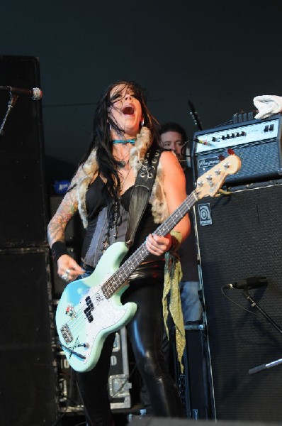 Nashville Pussy at Stubb's BarBQ, Austin, Texas