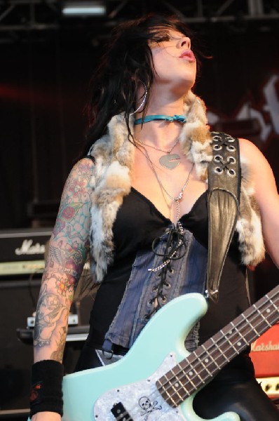 Nashville Pussy at Stubb's BarBQ, Austin, Texas