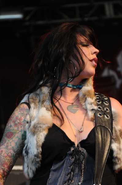 Nashville Pussy at Stubb's BarBQ, Austin, Texas