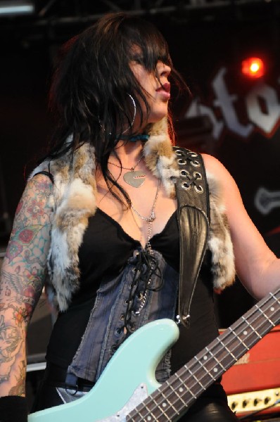 Nashville Pussy at Stubb's BarBQ, Austin, Texas