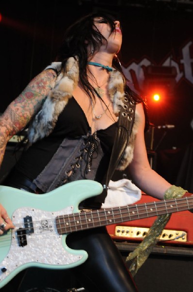 Nashville Pussy at Stubb's BarBQ, Austin, Texas