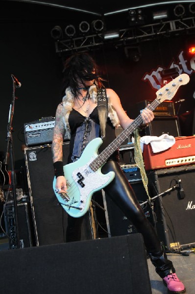 Nashville Pussy at Stubb's BarBQ, Austin, Texas