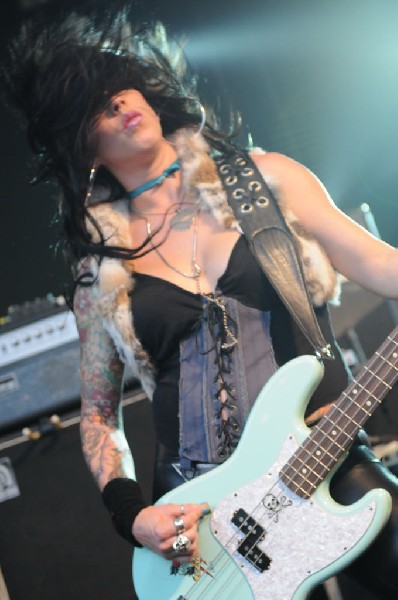 Nashville Pussy at Stubb's BarBQ, Austin, Texas