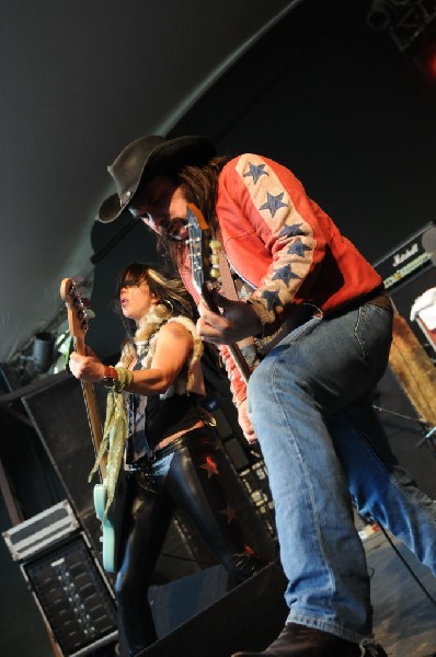 Nashville Pussy at Stubb's BarBQ, Austin, Texas