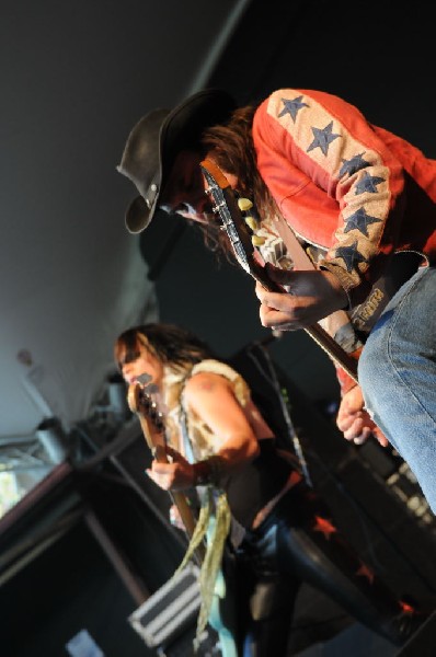 Nashville Pussy at Stubb's BarBQ, Austin, Texas