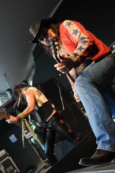 Nashville Pussy at Stubb's BarBQ, Austin, Texas